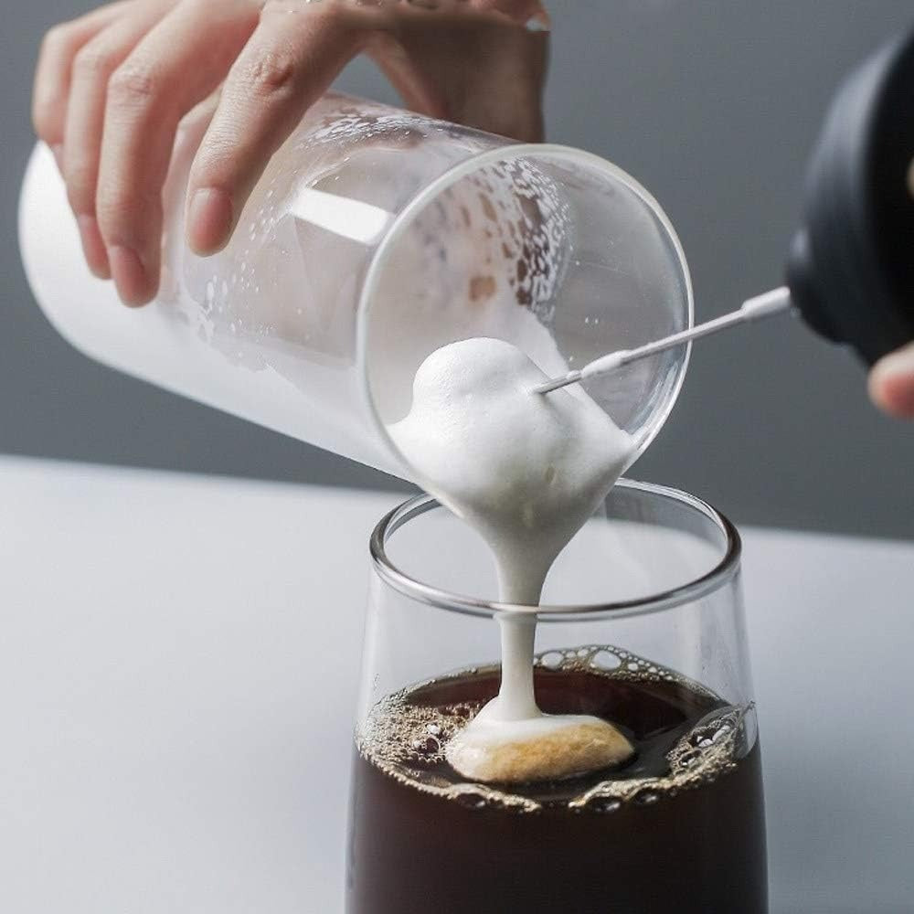 2-in-1 Rechargeable Coffee Beater – Portable Milk Frother