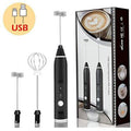 2-in-1 Rechargeable Coffee Beater – Portable Milk Frother