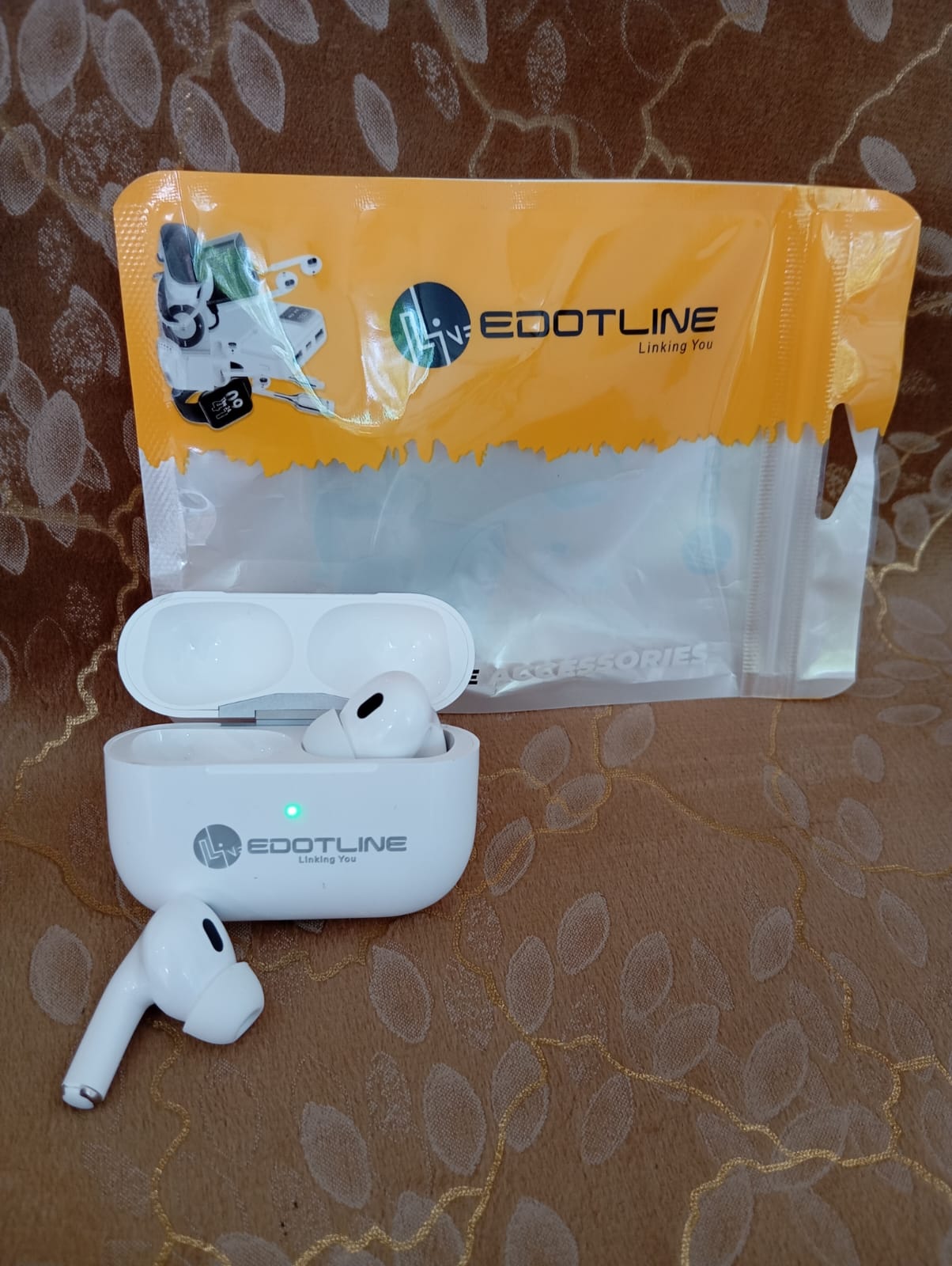 Edotline Pro 2 Wireless Earbuds | 24H Battery Life & Premium Stereo Sound (White)