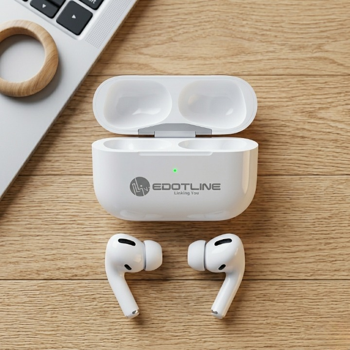 Edotline Pro 2 Wireless Earbuds | 24H Battery Life & Premium Stereo Sound (White)