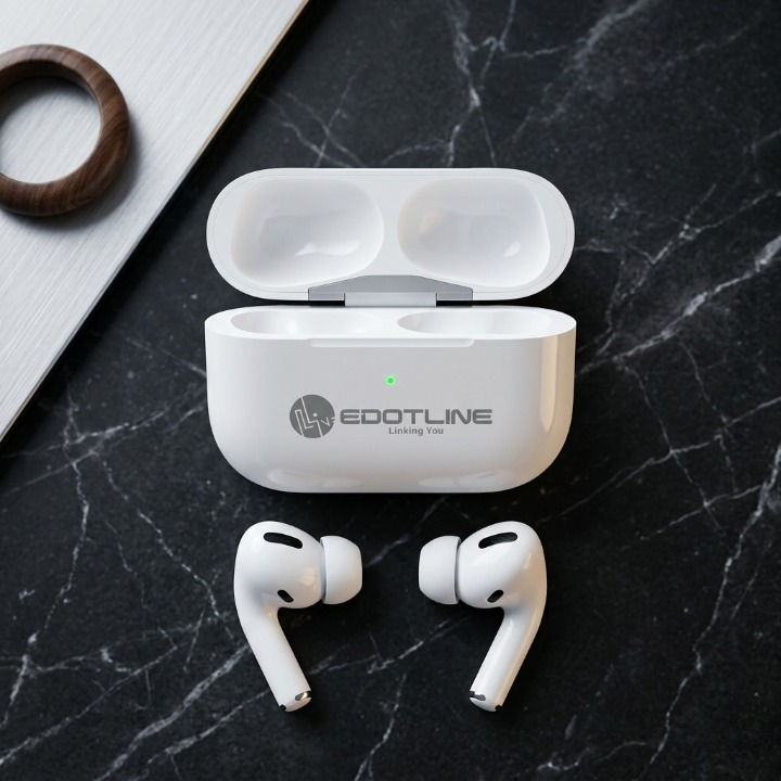 Edotline Pro 2 Wireless Earbuds | 24H Battery Life & Premium Stereo Sound (White)