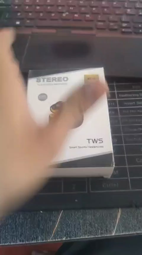895B Professional Stereo Wireless Earbuds with LED Display & Type-C Fast Charging